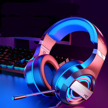 Head-mounted Wired Bluetooth Gaming Headset
