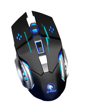 Luminous Mute Rechargeable Wired Mouse
