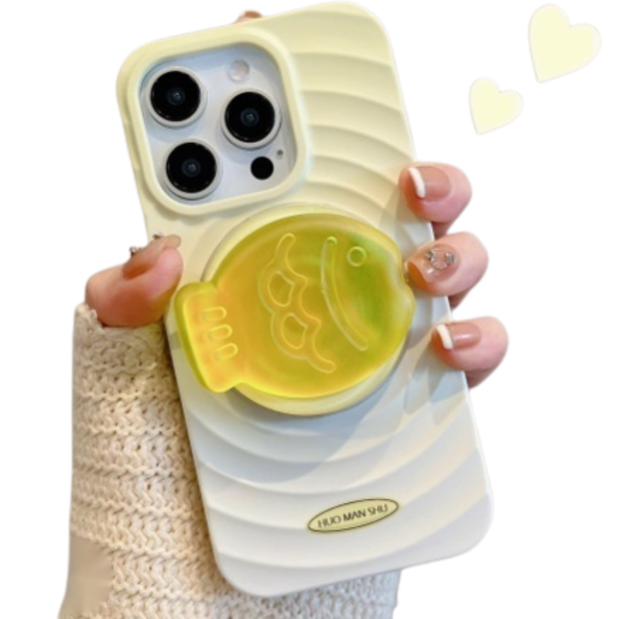 Gradient Ripple Circle For iPhone Cases