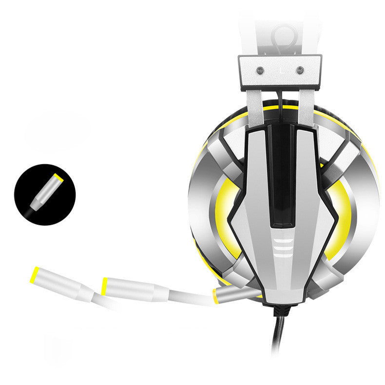 Head-mounted Illuminated Gaming Headset