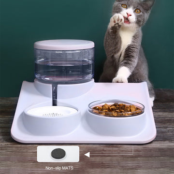 Water Fountain Flowing Non-Plug-in 1.8L Automatic Feeder