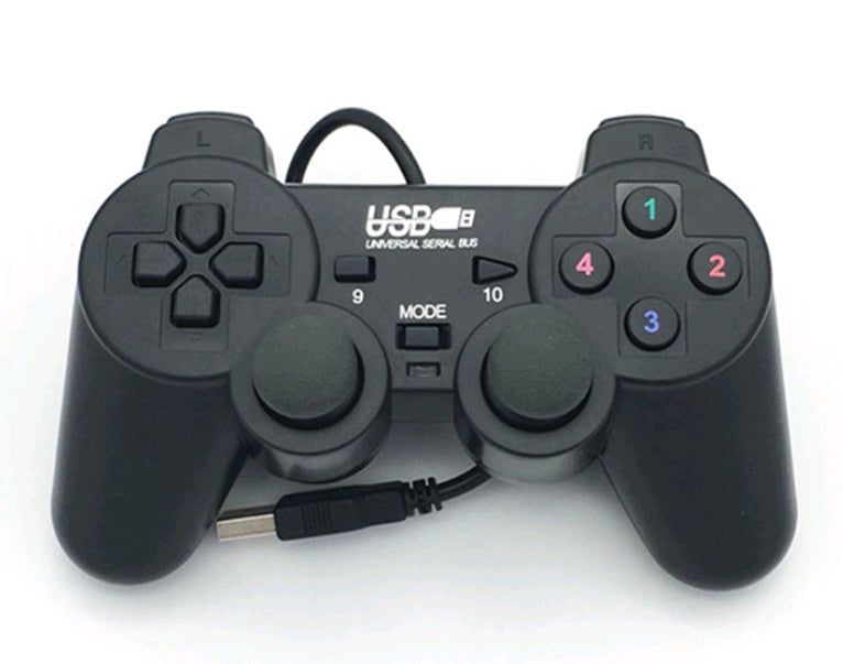 Computer Wired Vibration Game Controller
