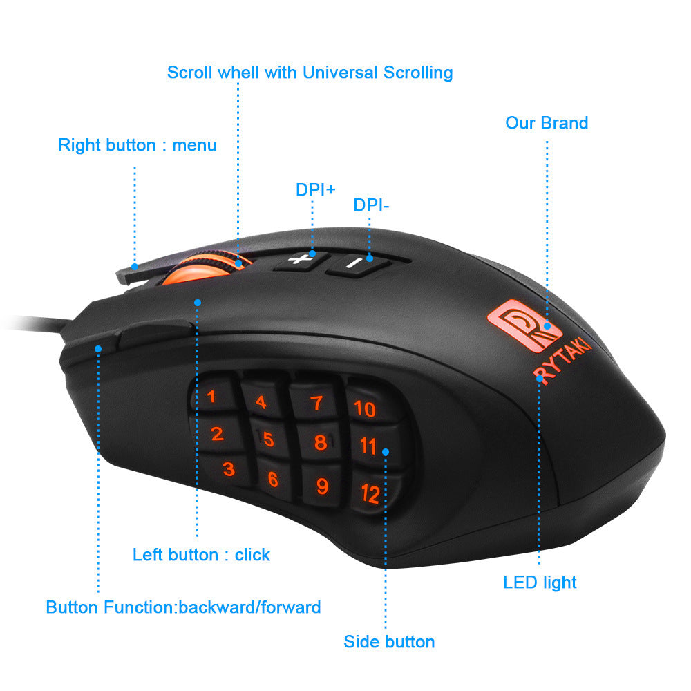 Laser  Wired Gaming Mouse