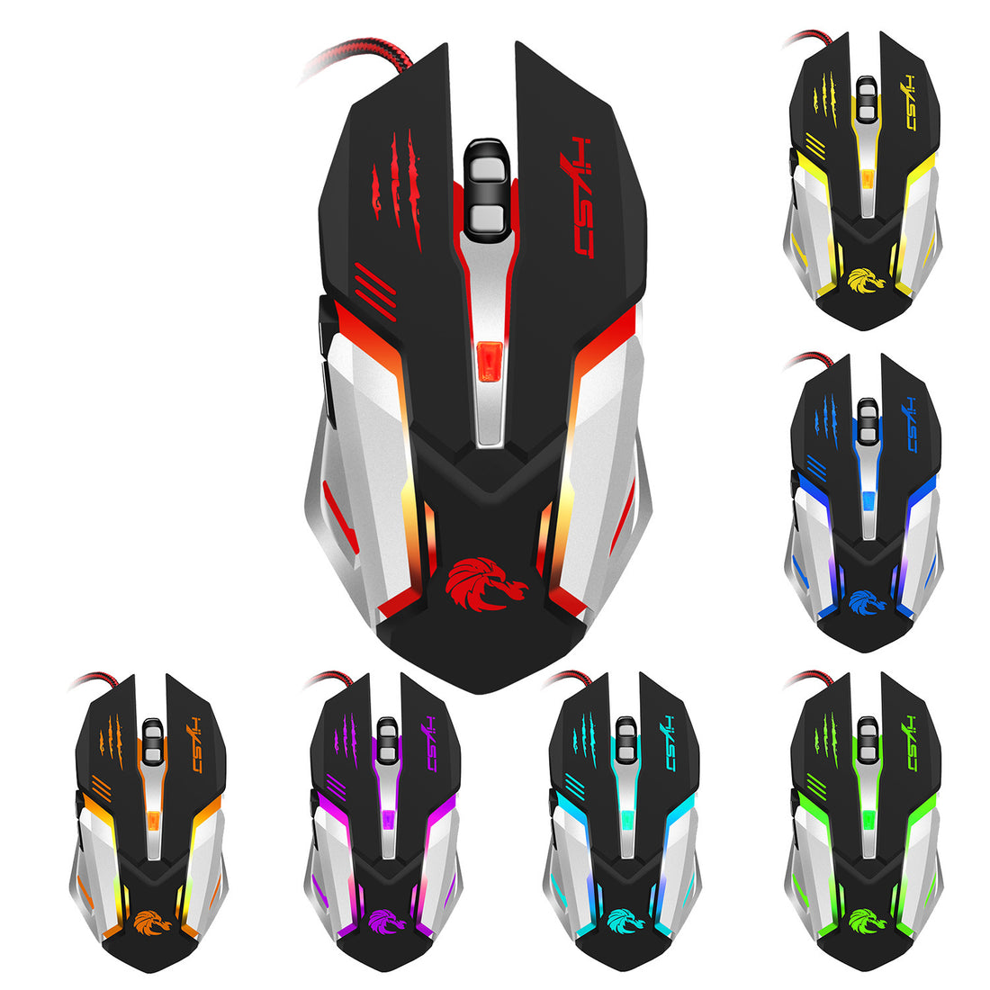 Mechanical Colorful Gaming Mouse