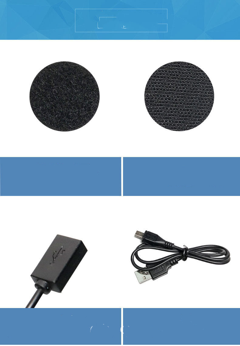 Motorcycle Helmet Integrated Speaker