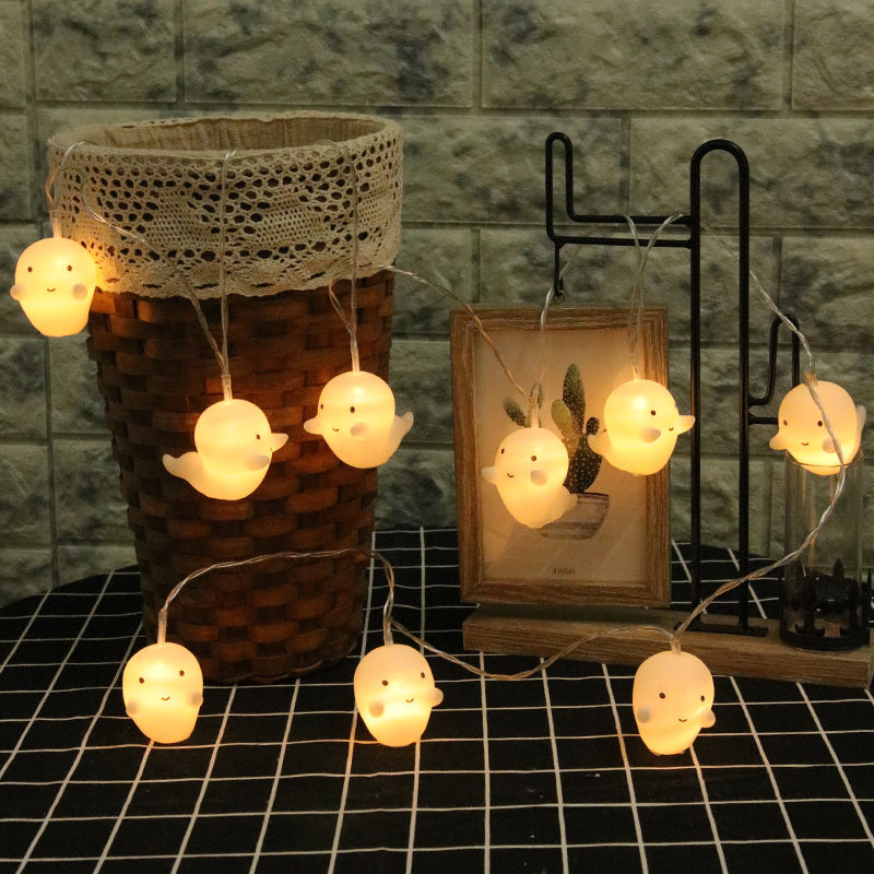 Pumpkin LED Small Lantern Ghost Lighting