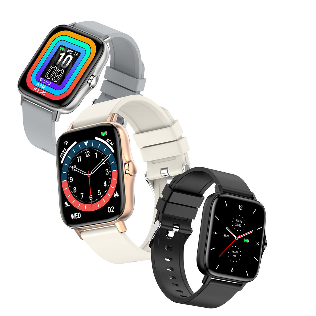 HD Screen Waterproof Blood Oxygen Monitor Smart Watch