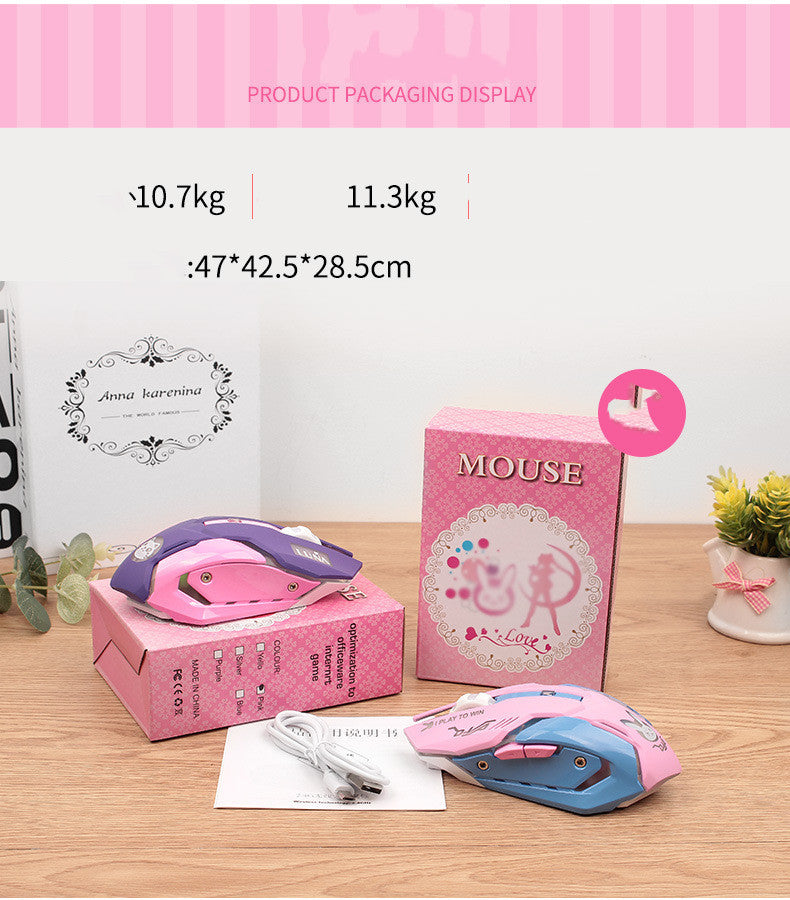 Computer Peripheral Mute Gaming Mouse