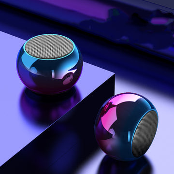 3D Mini Electroplating  Blue Tooth Speaker