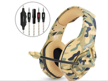 Camouflage Gaming Headset