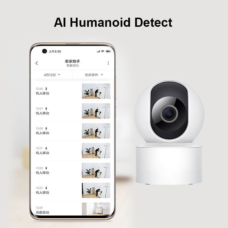 Panoramic Mobile Phone Monitoring Smart Cameras