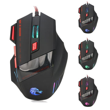 7 Color Wired Gaming Mouse