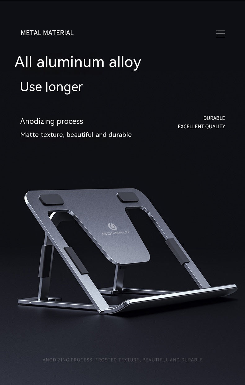 Foldable Aluminum Alloy Tablet And Phone Holder