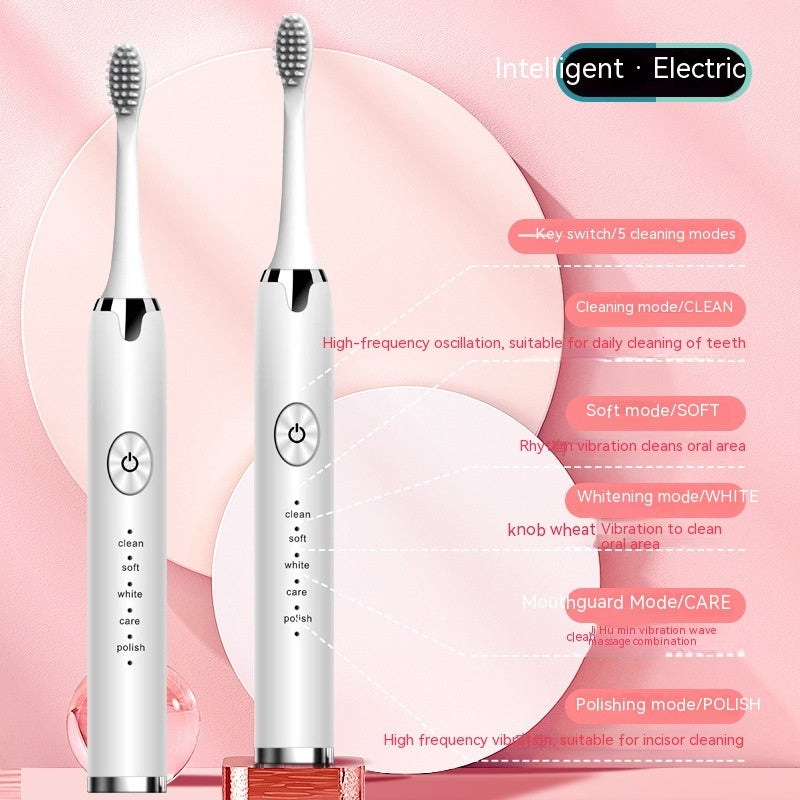 Rechargeable Waterproof Electric Toothbrush