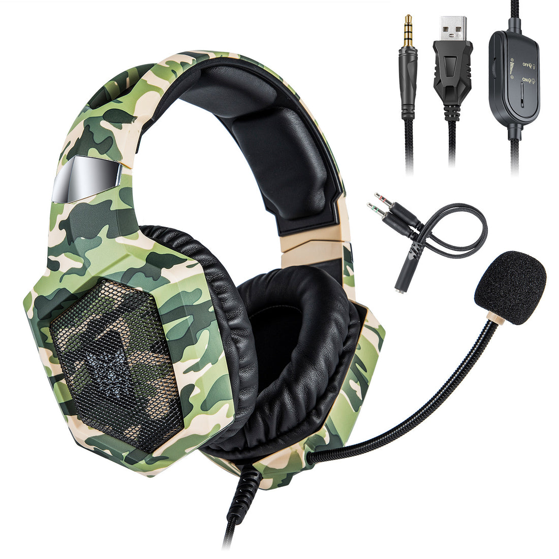 Head-mounted K8 Gaming Headset