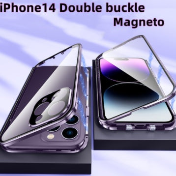 Double-sided Glass Goggles Phone Case