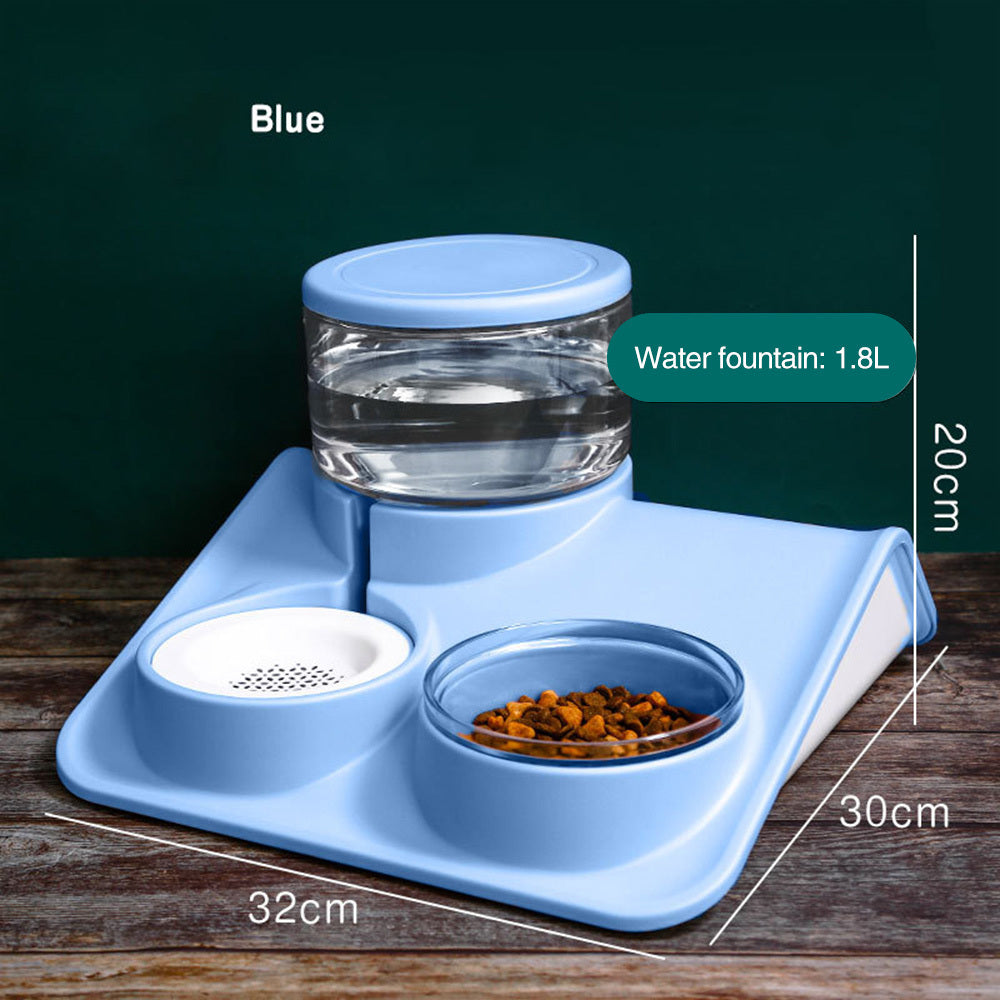 Water Fountain Flowing Non-Plug-in 1.8L Automatic Feeder