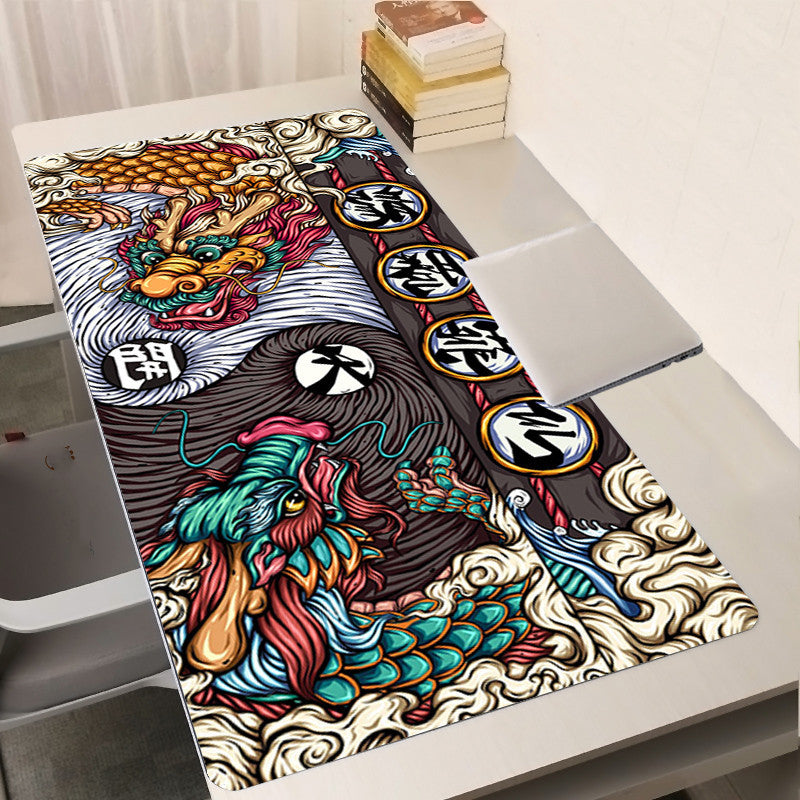 All Black Gaming Mouse Pad