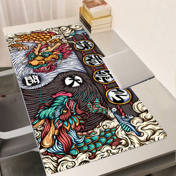 All Black Gaming Mouse Pad