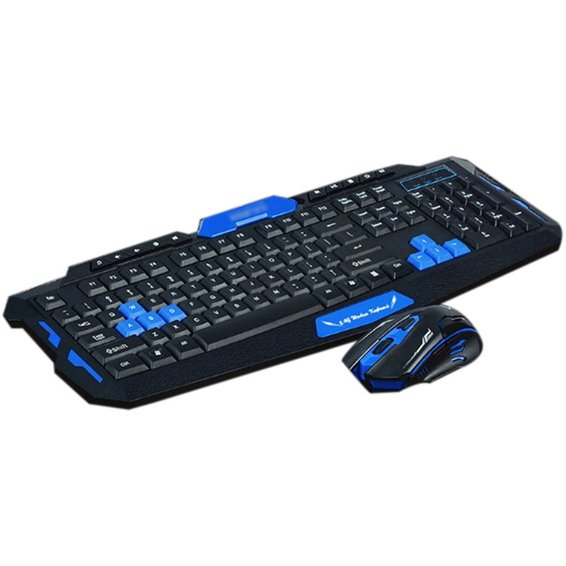 Hk8100 2.4 G Wireless Gaming Keyboard Set
