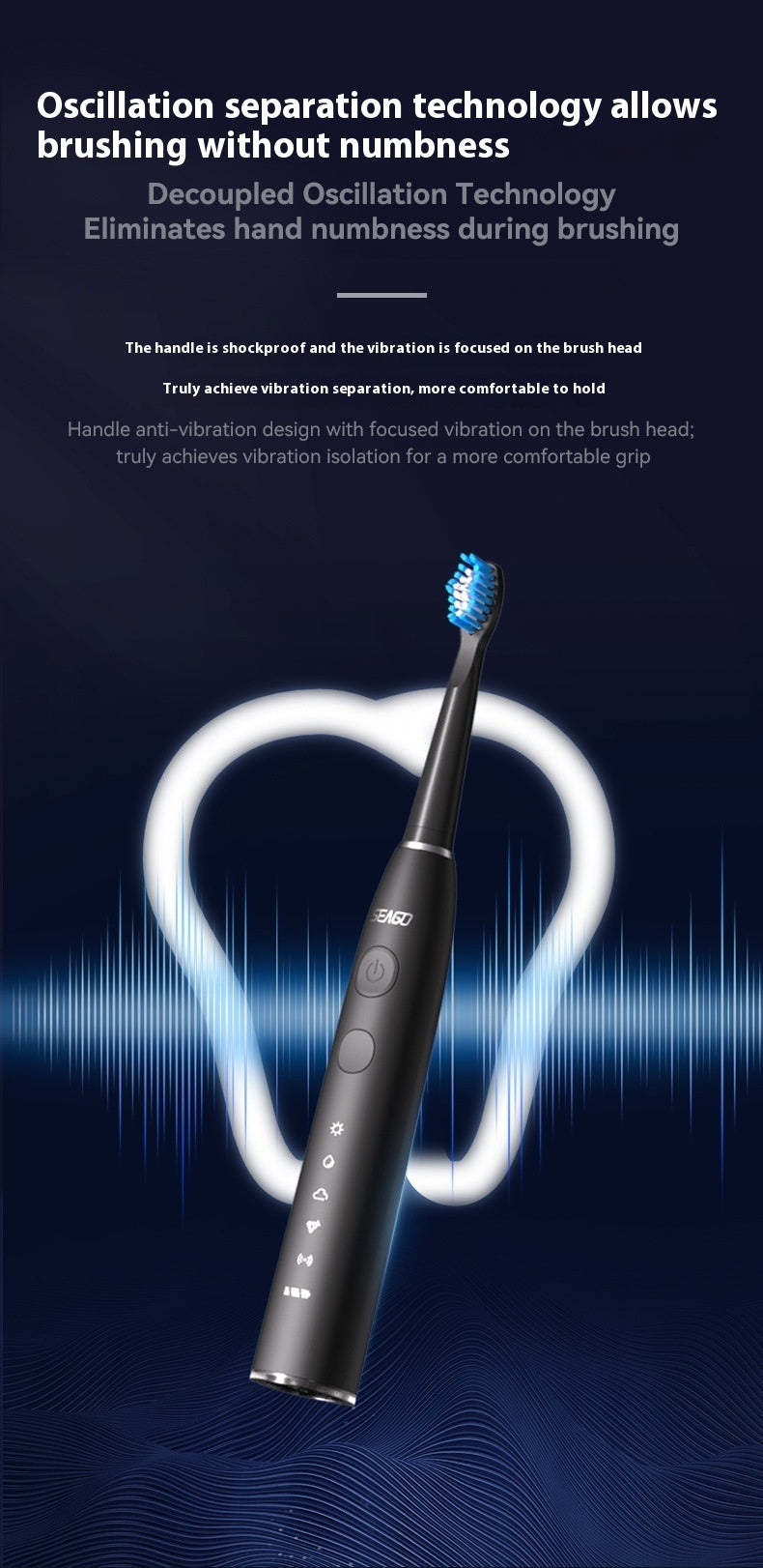 Rechargeable Disinfection Electric Toothbrush