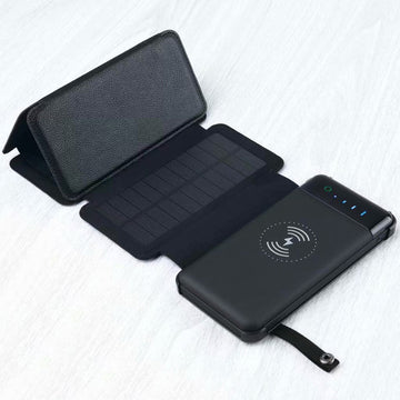 Detachable Solar Wireless Charging Power Bank