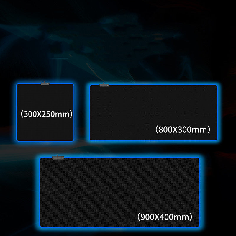 RGB Luminous Oversized Gaming Mouse Pad