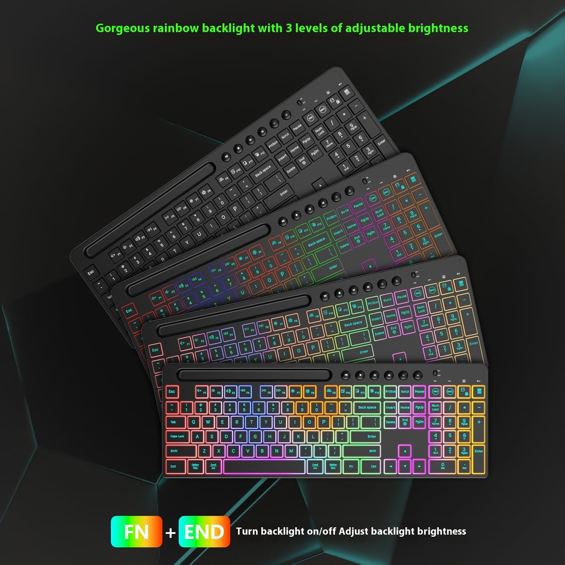 Wireless Keyboard And Mouse One-piece Set