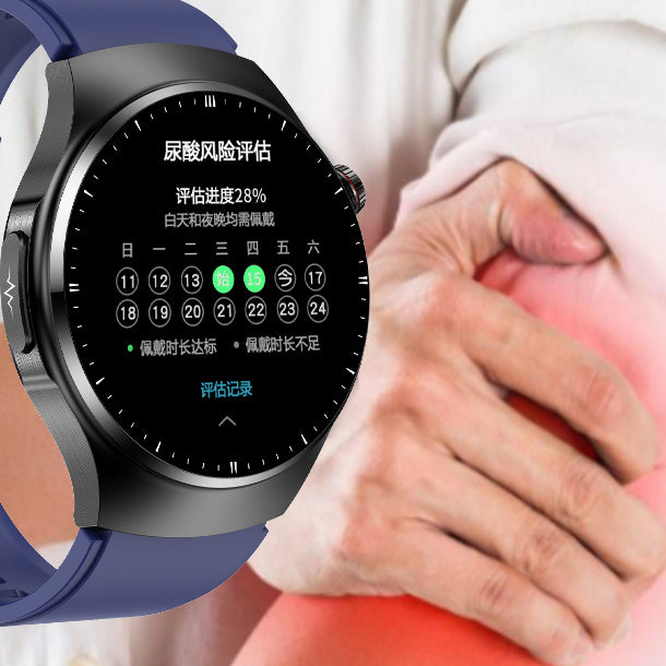 Blood Glucose Uric Acid Smart Watch