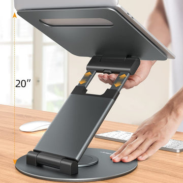 Aluminum Alloy Adjustable Base Laptop Bracket