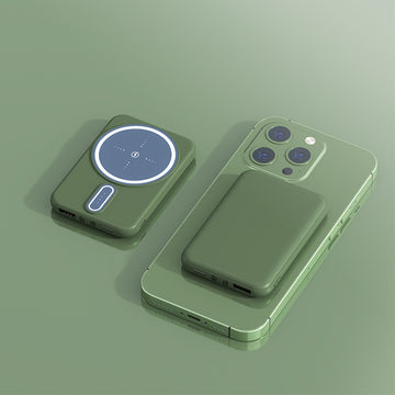 Magnetic Suction Wireless Phone Charging Power Bank