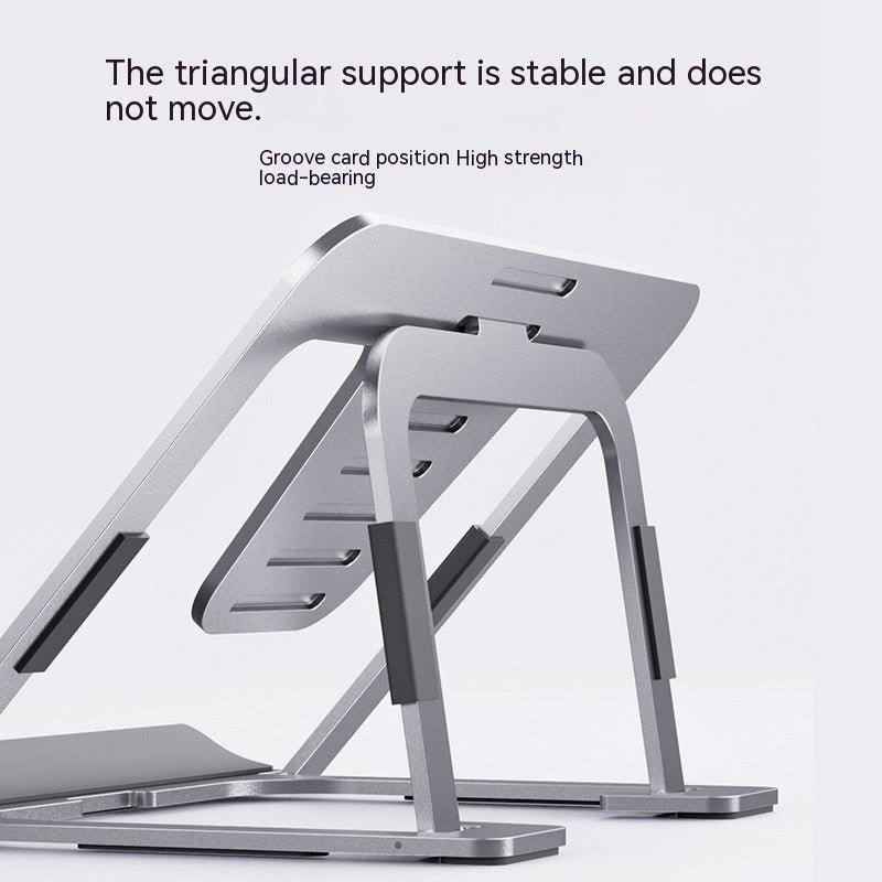 Foldable Aluminum Alloy Tablet And Phone Holder