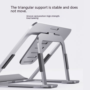 Foldable Aluminum Alloy Tablet And Phone Holder